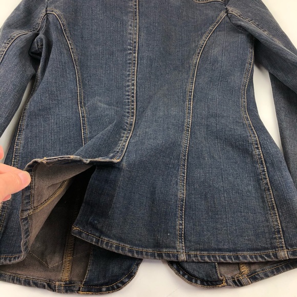 Levi’s Signature Denim Jean Jacket Cooper Buttons Size Small - Picture 8 of 9